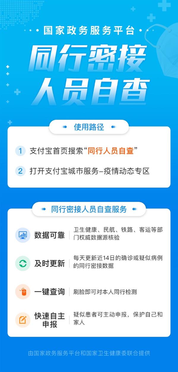 担心是“密切接触者”？最权威的查询通道上线了！最快只需3秒