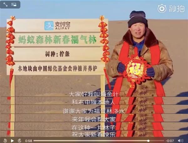 5天时间 大家已在蚂蚁森林种下200万棵真树