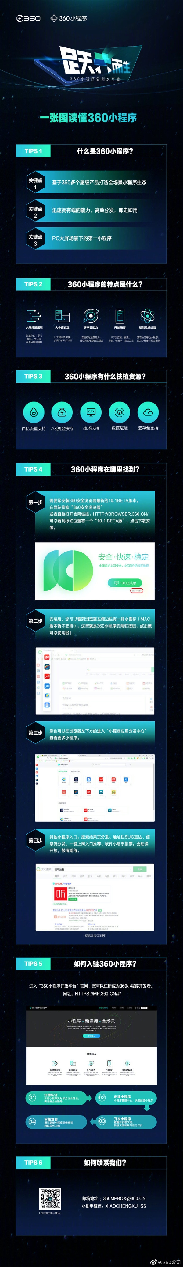 360小程序开放公测：主打PC端