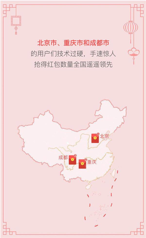 除夕6.88亿人用微信发红包：浙江女士狂送1203个