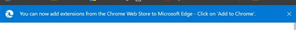新Edge访问Chrome Web商店不再弹出劝退通知：安装插件一路畅通