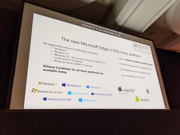 Chromium Edge浏览器横跨全平台：Linux也会有